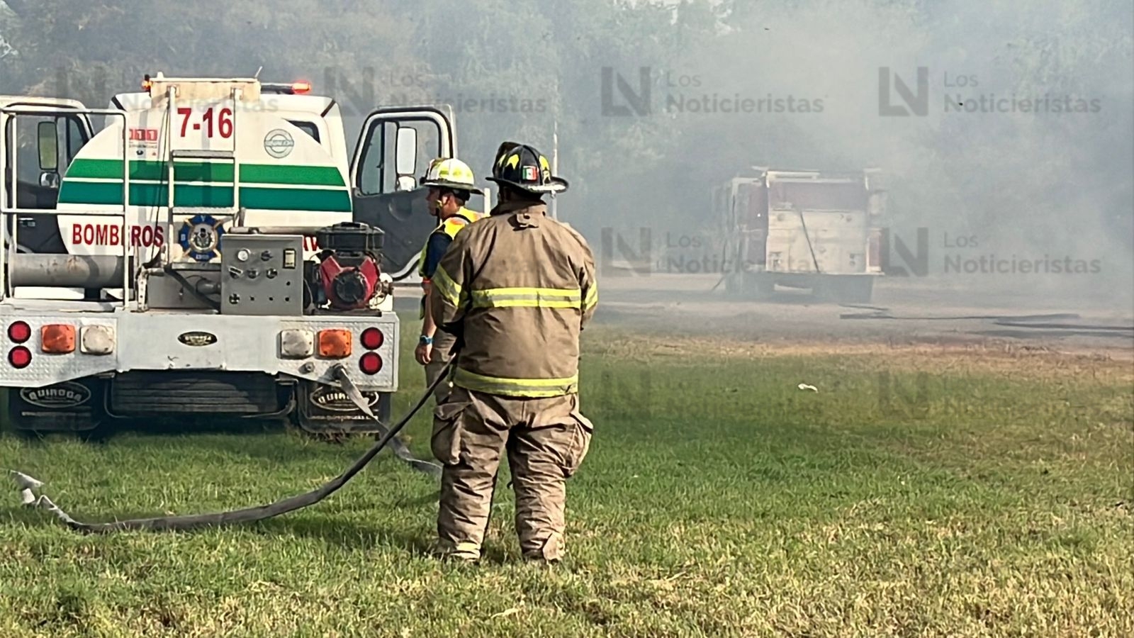 Incendio en rancho a la orilla del río Sinaloa, Guasave