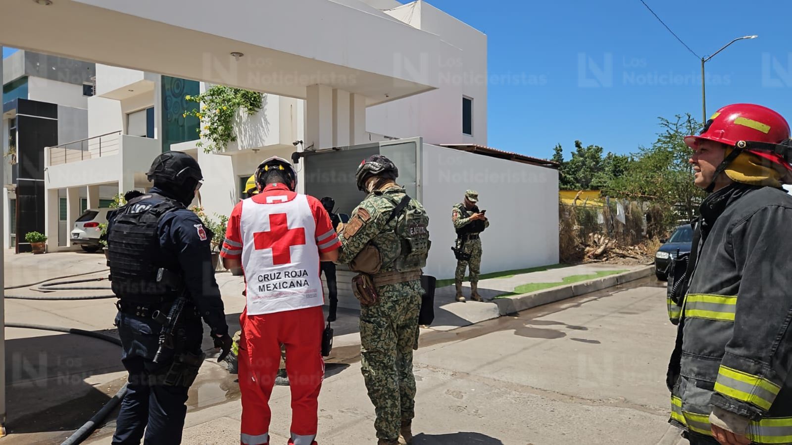 io en residencia del sector Congreso del Estado en Culiacán
