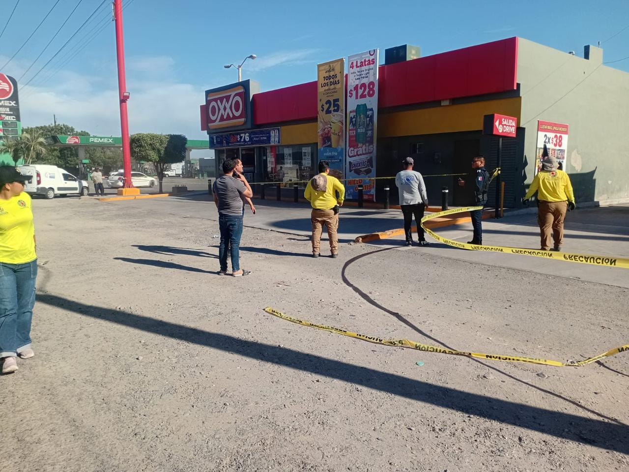 Incendio en tienda de conveniencia en Guasave
