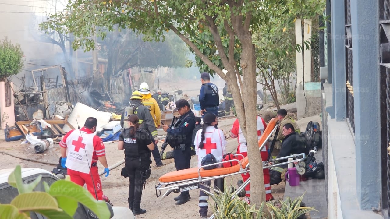 Incendio en vivienda de la Col. Grecia, Culiacán