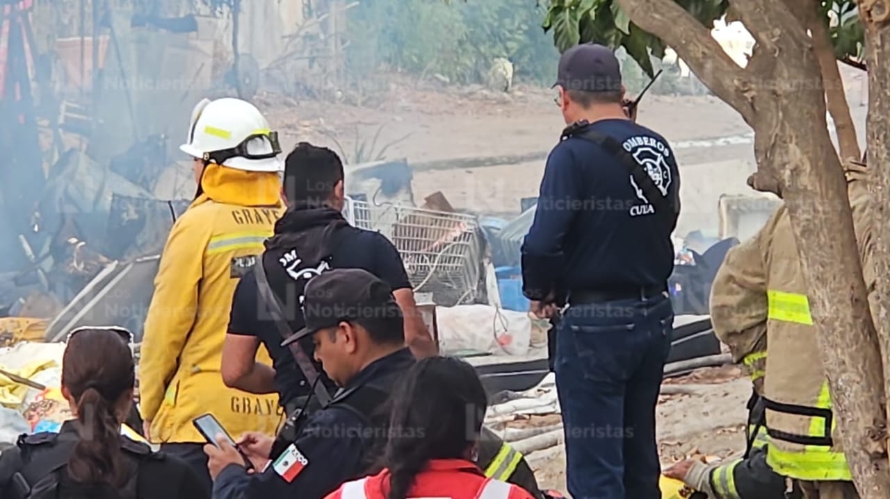 Incendio en vivienda de la Col. Grecia, Culiacán