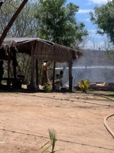 Incendio en San Ignacio