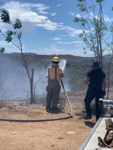Incendio en San Ignacio