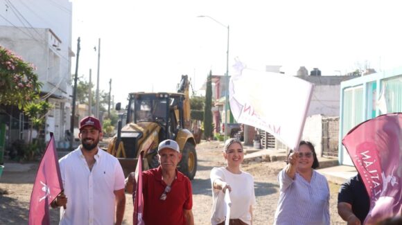 Arranca obra de pavimentación y red hidrosanitaria en colonia Progreso, de Mazatlán, Sinaloa