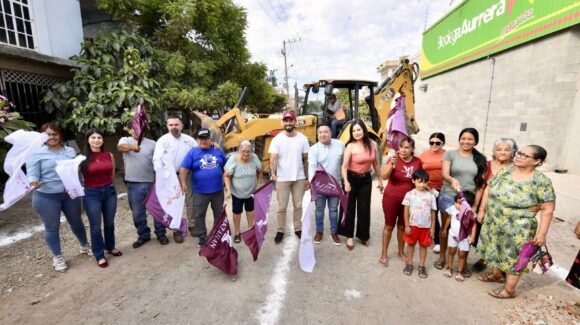 Arranca obra de pavimentación y renovación de redes hidrosanitarias en la colonia Salvador Allende, en Mazatlán