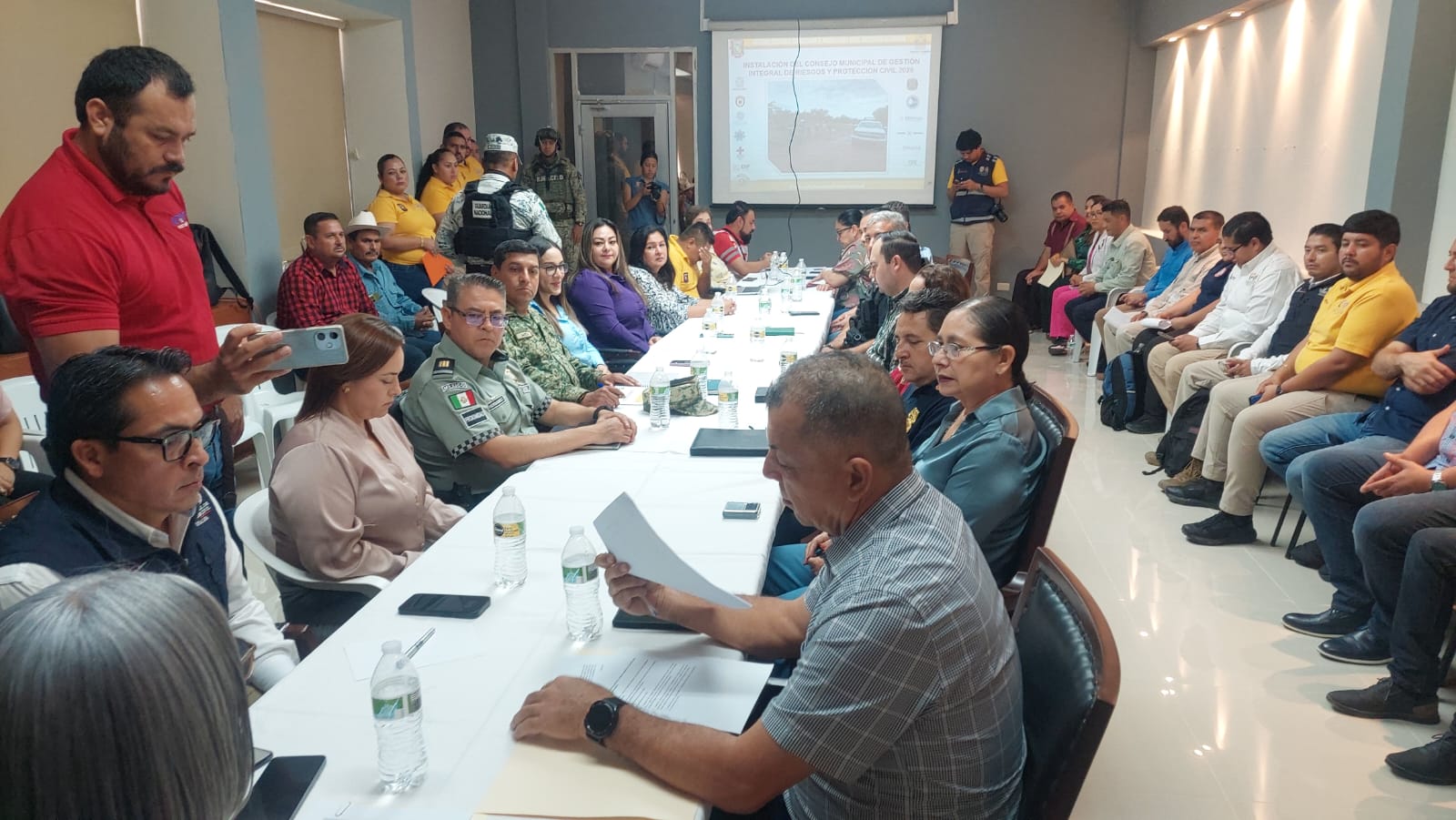 Instalan Consejo Municipal de Protección Civil en Salvador Alvarado