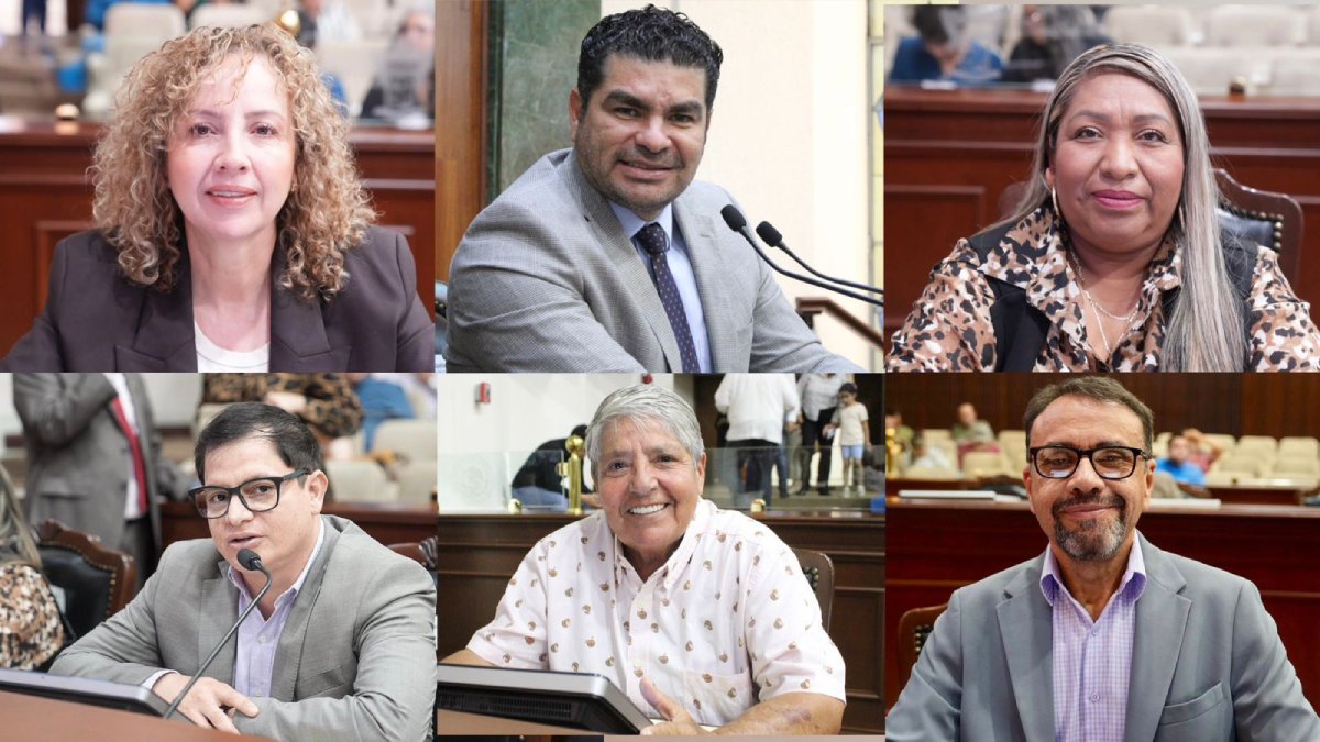 integrantes de la bancada del partido verde ecologista de mexico