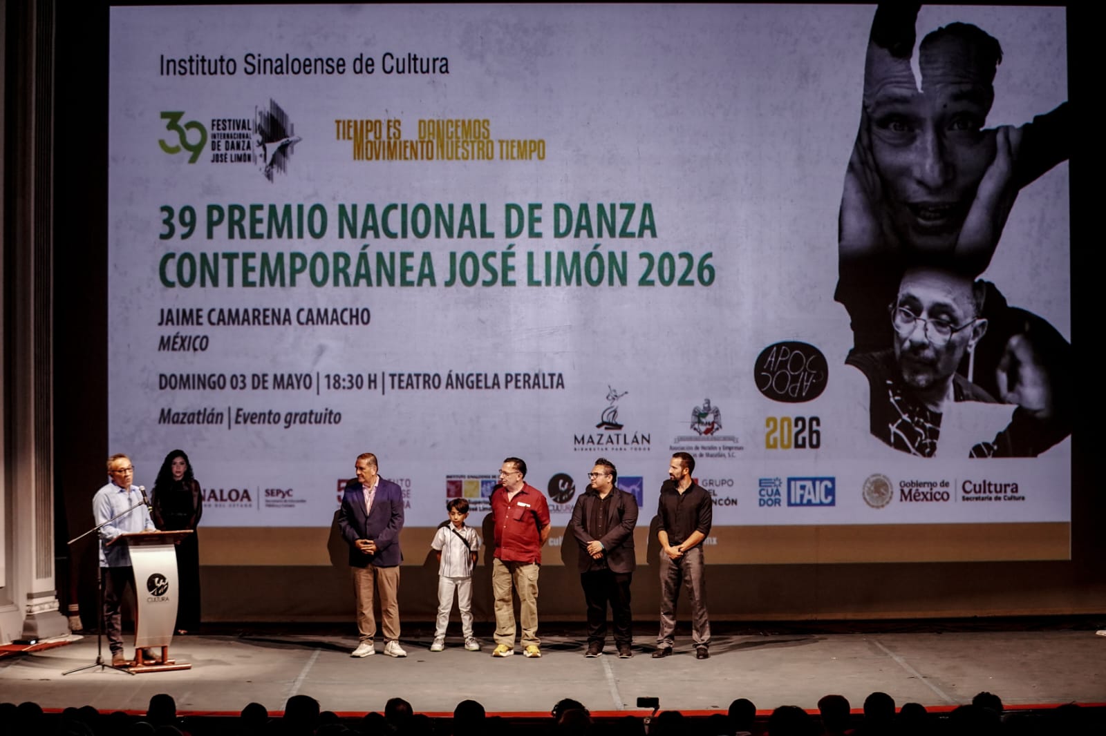 Jaime Camarena Camacho gana el Premio Nacional de Danza Contemporánea José Limón