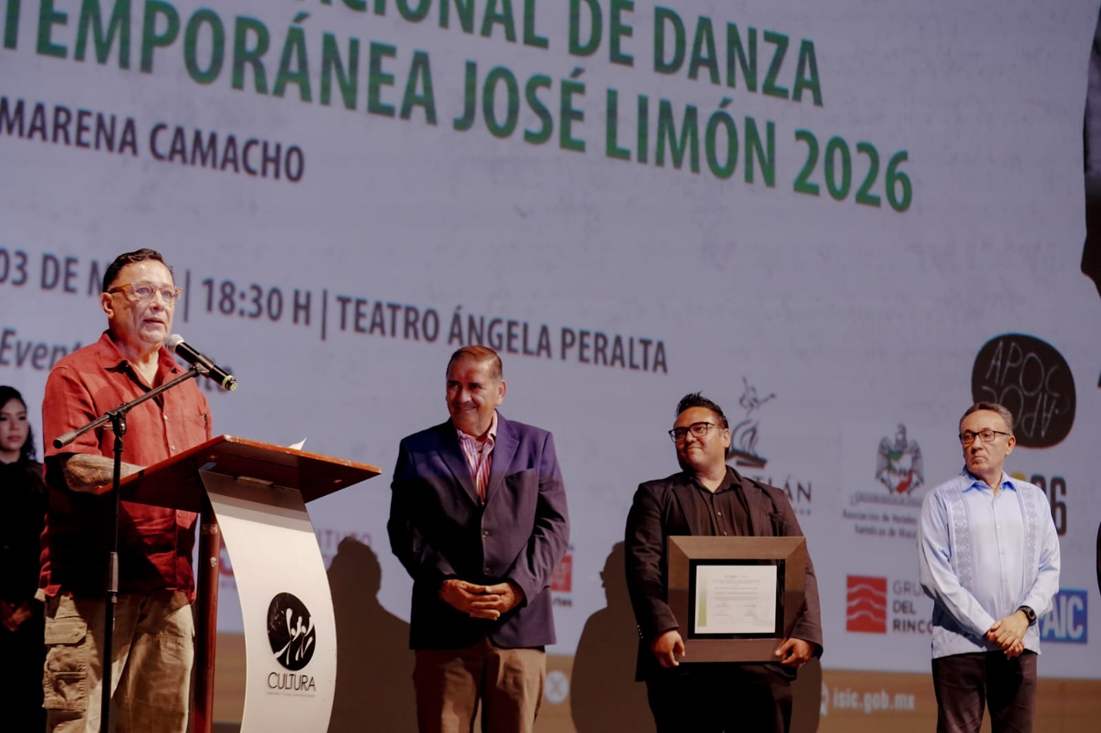 Jaime Camarena Camacho gana el Premio Nacional de Danza Contemporánea José Limón
