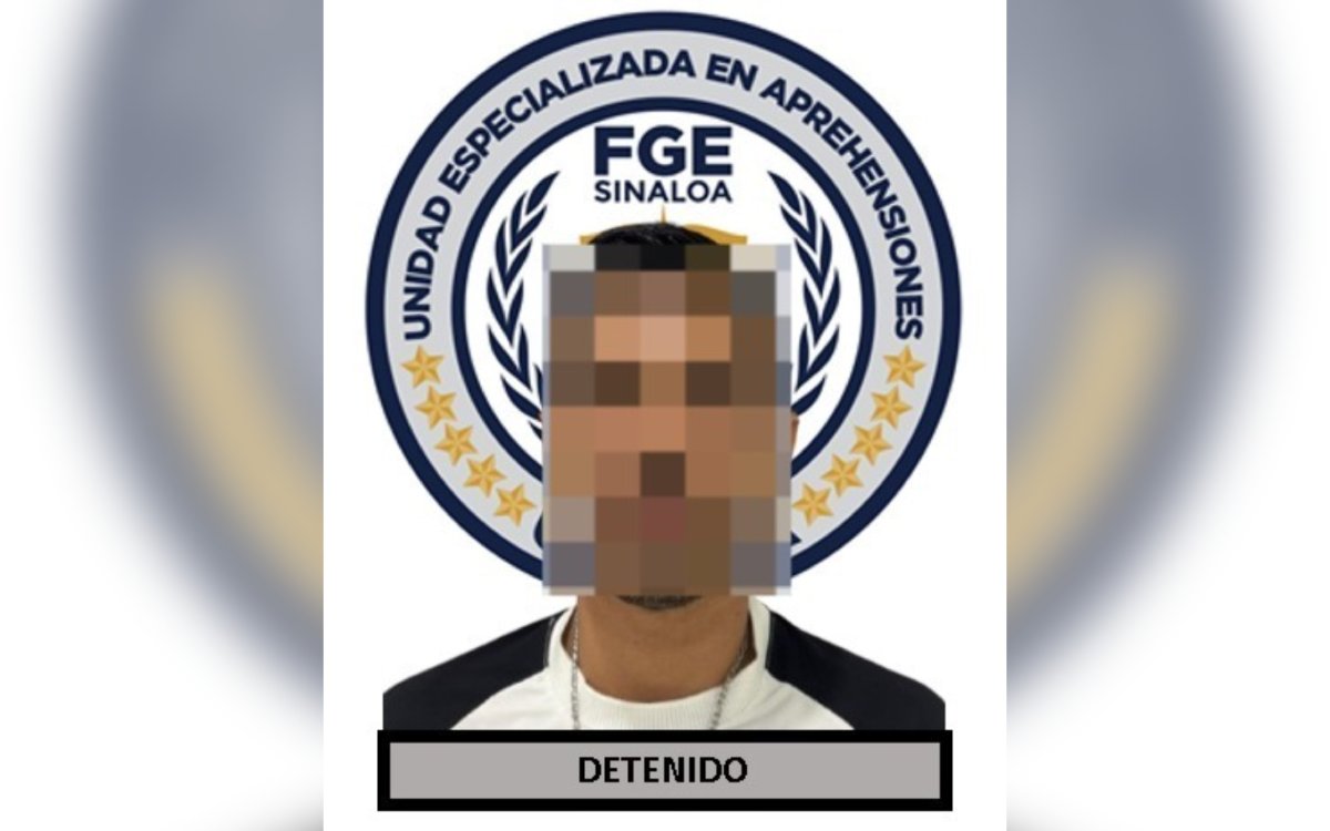 Jesús Joel "N", detenido por presunto robo a comercio en Culiacán