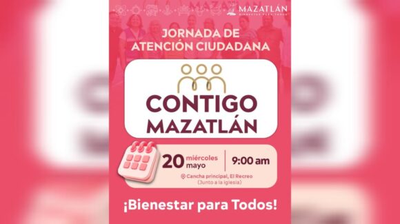 Comunidad de El Recreo recibirá jornada de apoyos y servicios municipales este 20 de mayo
