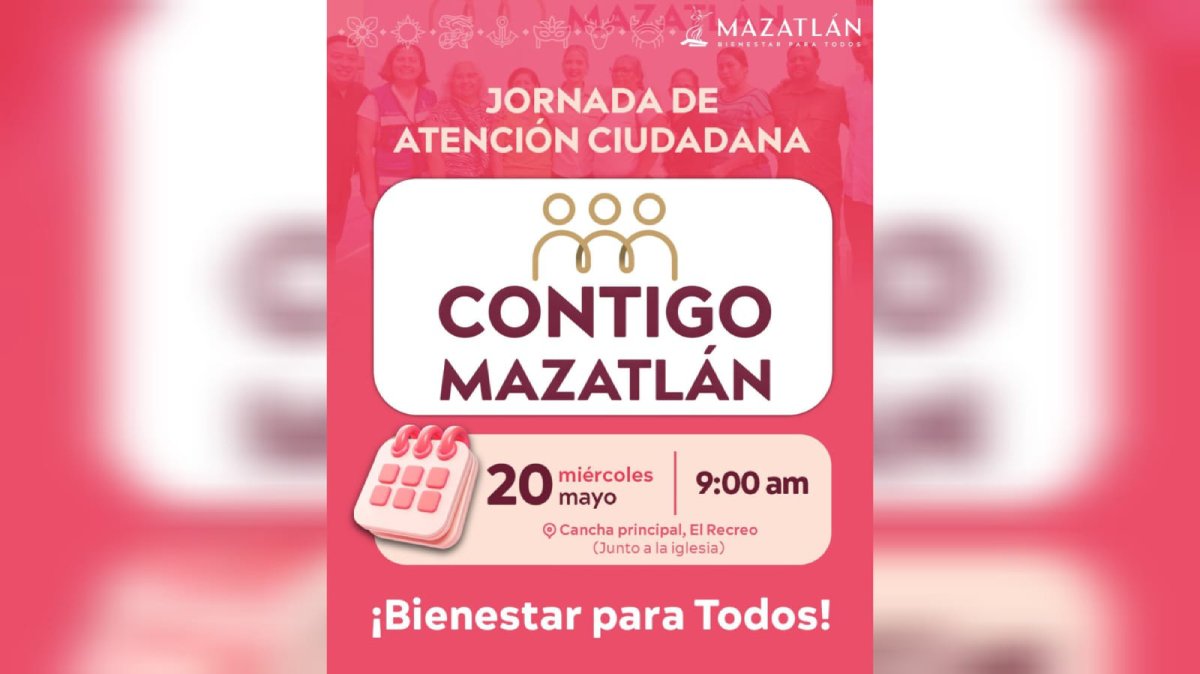 jornada de atencion ciudadana en mazatlan