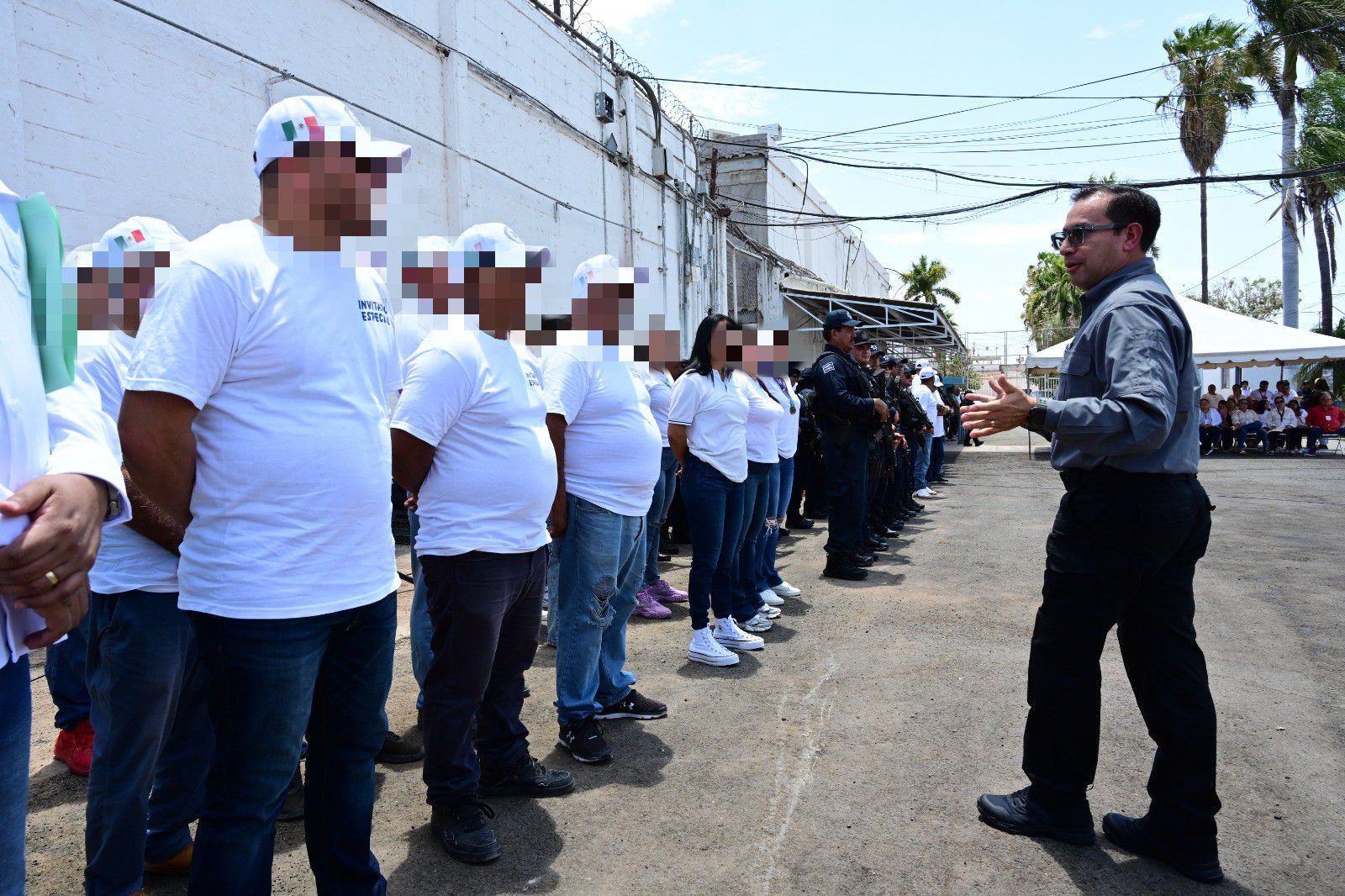 Jornada de atención médica en el penal de Aguaruto, Culiacán