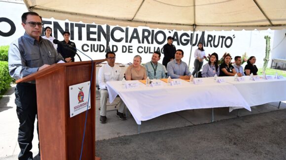 Se dan más de 4 mil atenciones médicas en el penal de Aguaruto, en Culiacán, Sinaloa