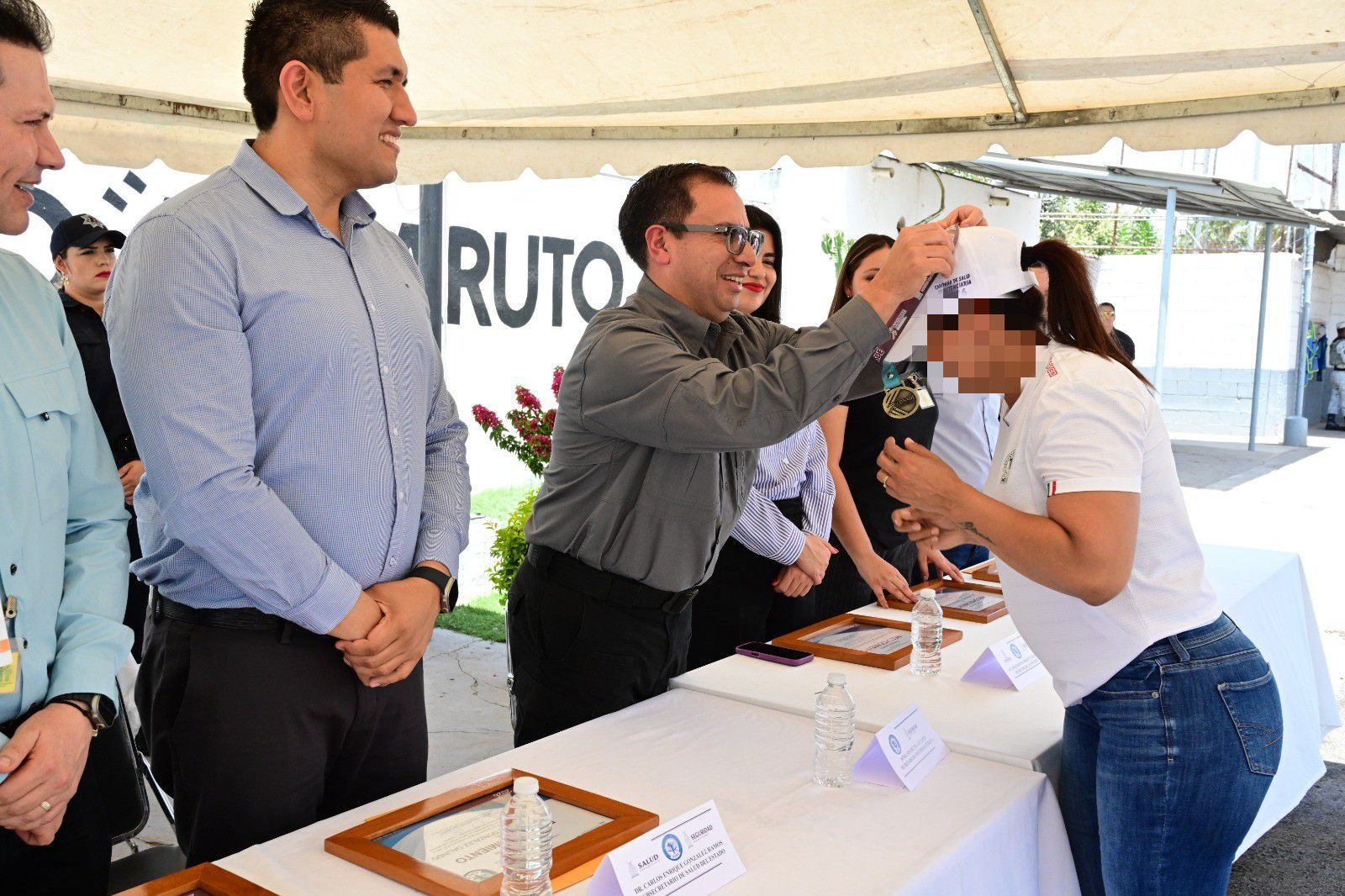 Jornada de atención médica en el penal de Aguaruto, Culiacán