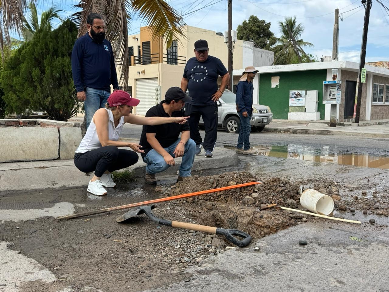 Jornada de limpieza en la colonia Sánchez Celis, en Mazatlán