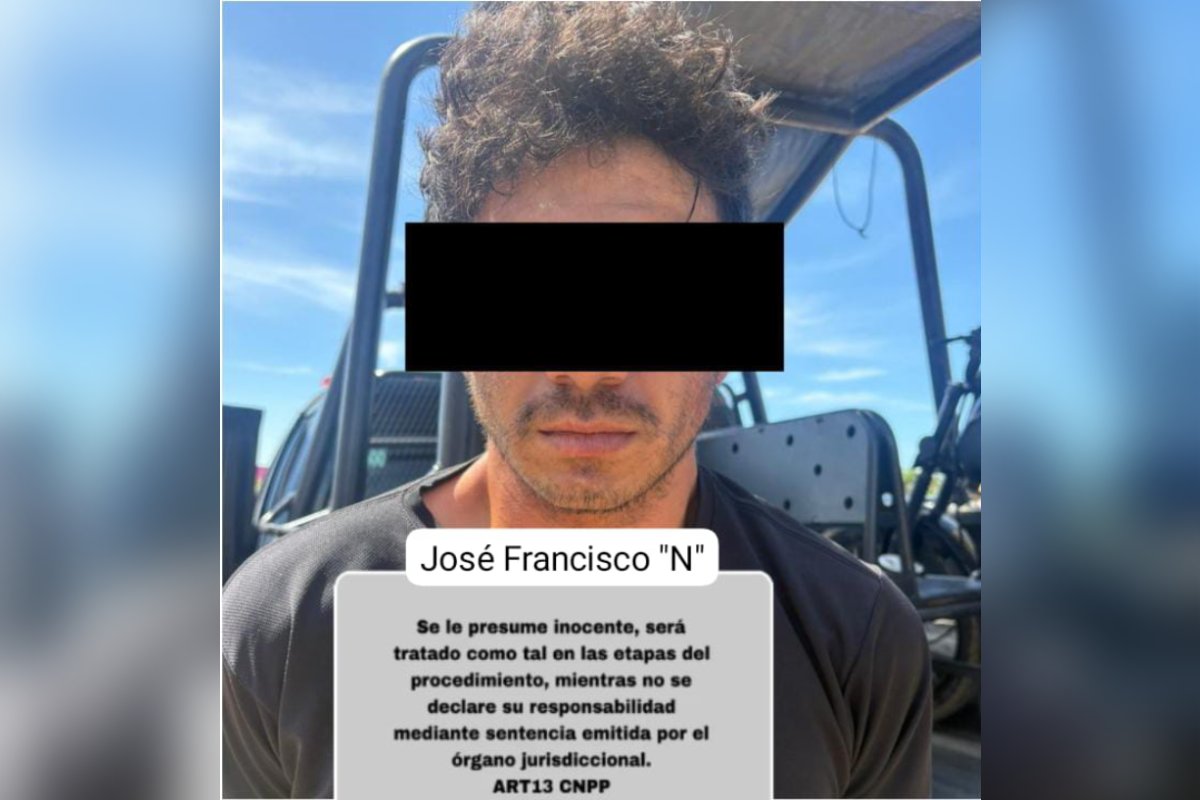 Detenido José Francisco “N”
