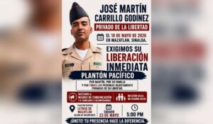 José Martín Carrillo Godínez, desaparecido en Mazatlán