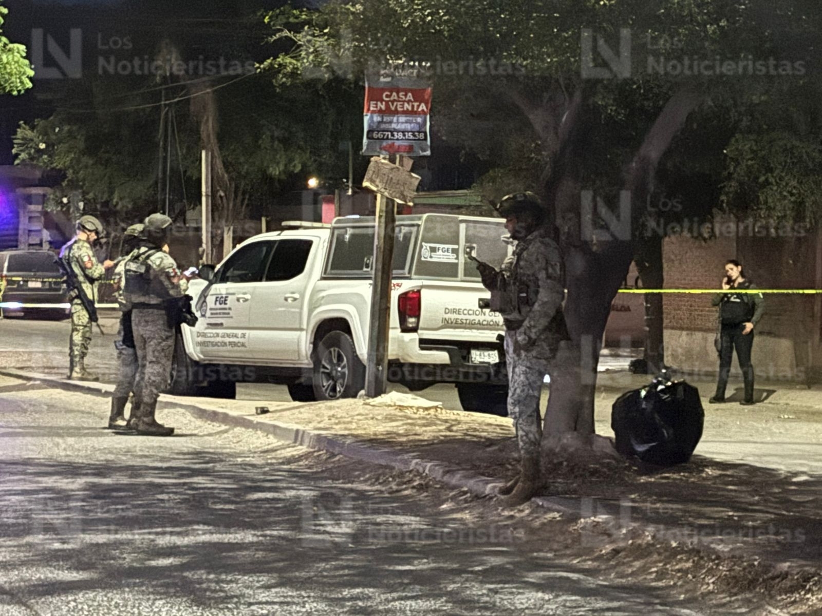 Joven ejecutado en el Fracc. Los Huertos, Culiacán
