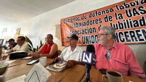 jubilados y trabajadores de la uas estallan contra la reingenieria en mazatlan