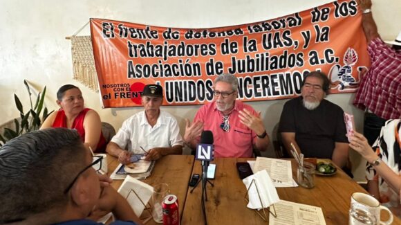 ‘Nos están robando’, jubilados y trabajadores de la UAS estallan contra la reingeniería y anuncian protestas en Sinaloa
