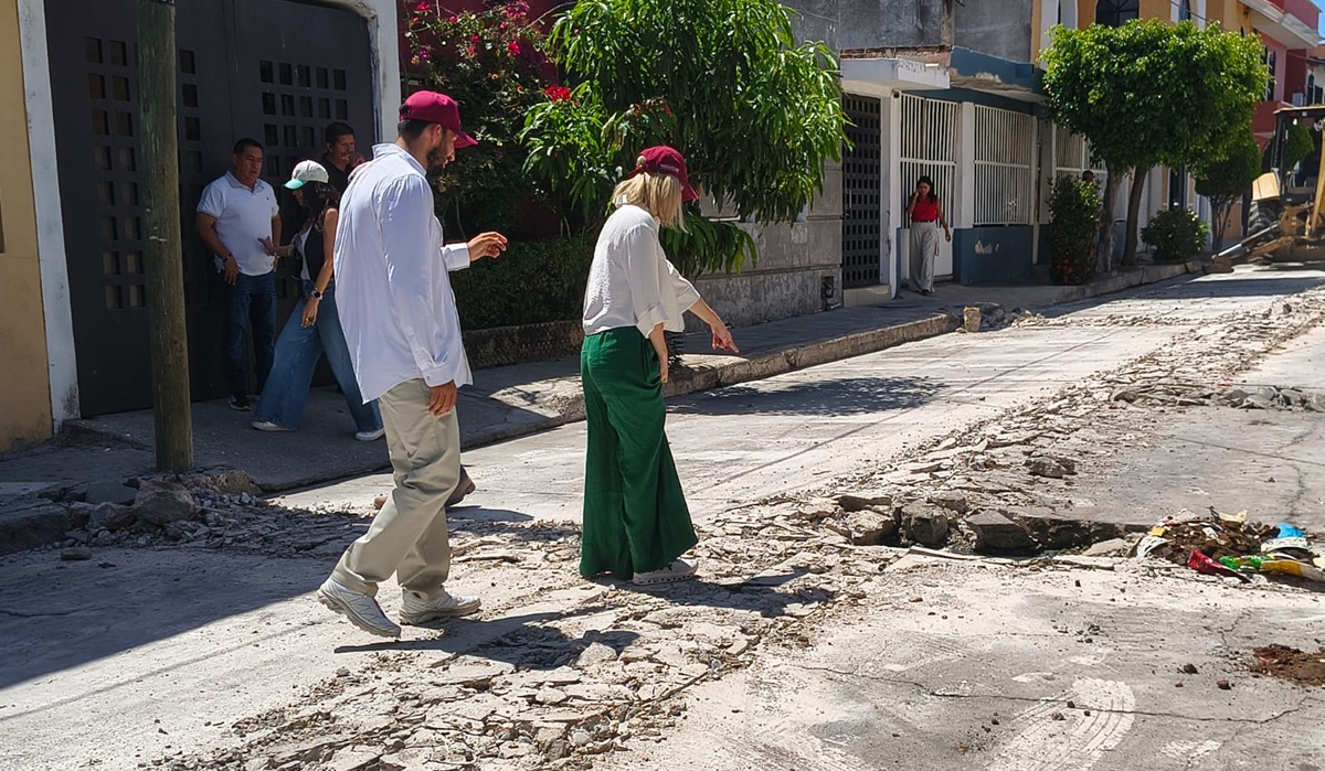 Jumapam rehabilita alcantarillado en la colonia Adolfo López Mateos