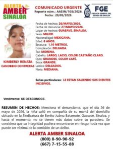 Desaparecida en Guasave