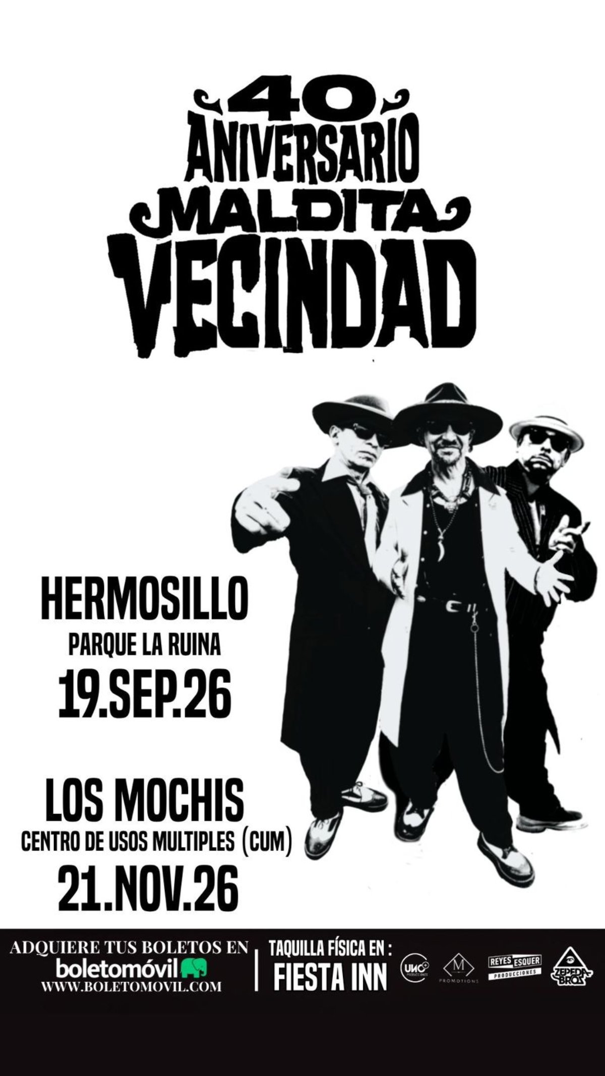 Maldita Vecindad celebrará 40 años de trayectoria con concierto en Los Mochis