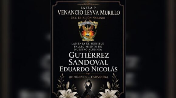 La UAS lamenta fallecimiento de alumno de la preparatoria Eustaquio Buelna, en el municipio de Sinaloa, tras accidente en motocicleta