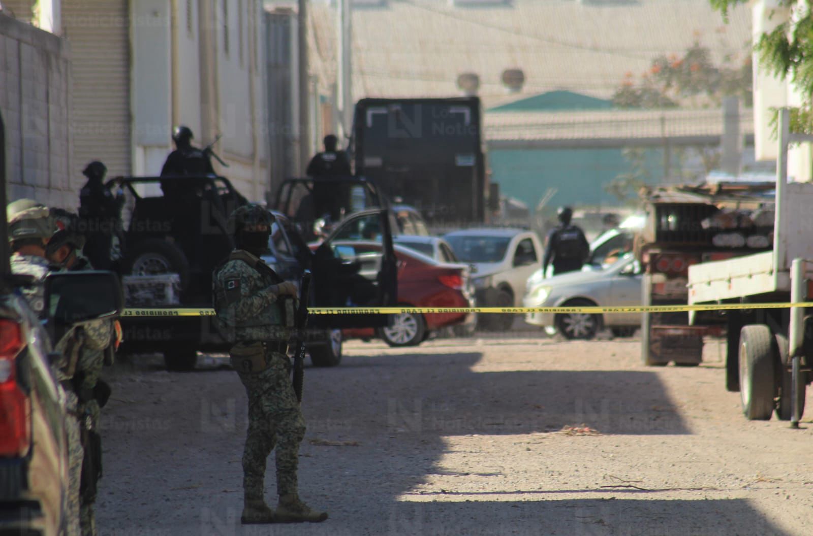 Levantón y enfrentamiento en Aguaruto y Santa Rocío de Culiacán