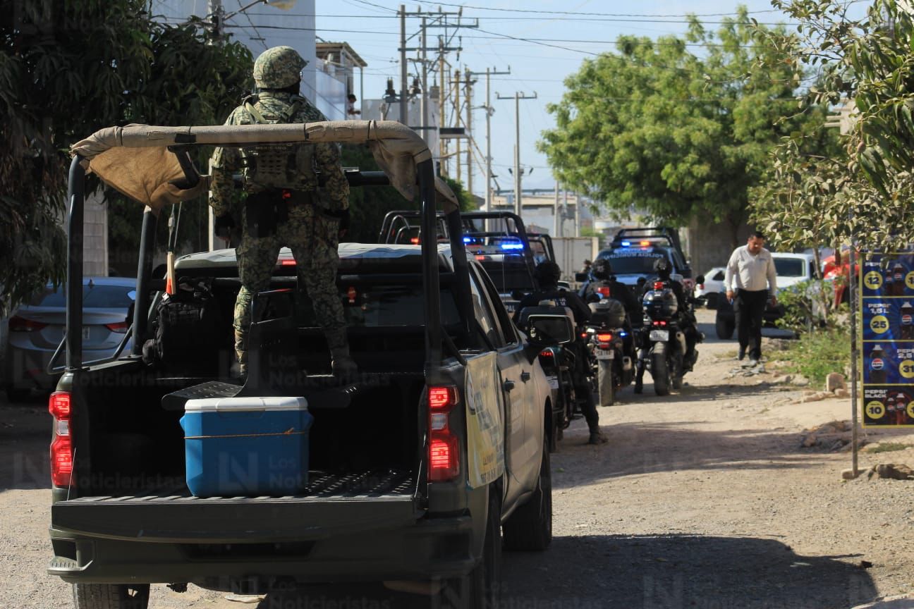 Levantón y enfrentamiento en Aguaruto y Santa Rocío de Culiacán