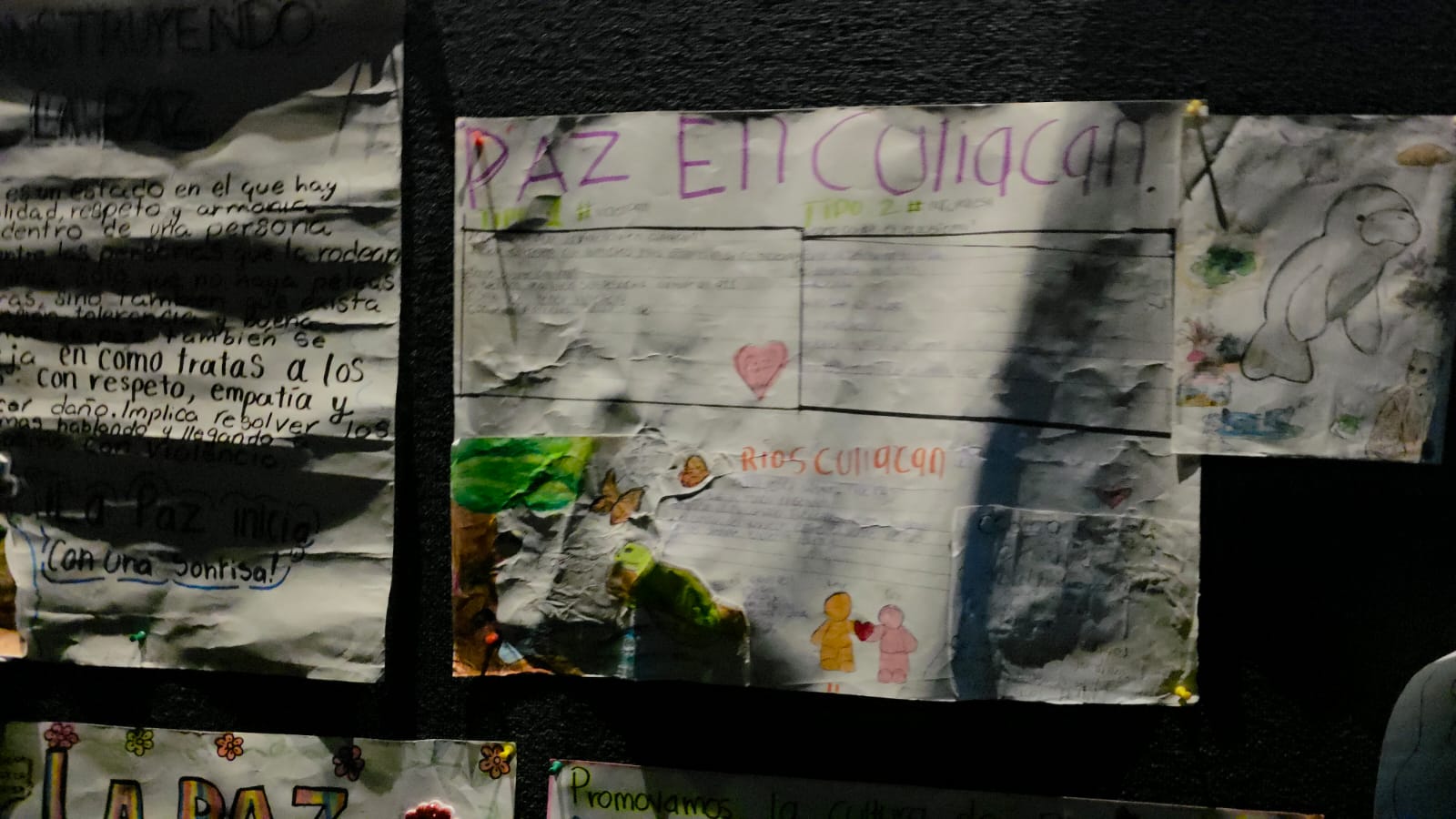 Niños durante el programa “Líderes del Futuro: Construyendo Paz” en Culiacán