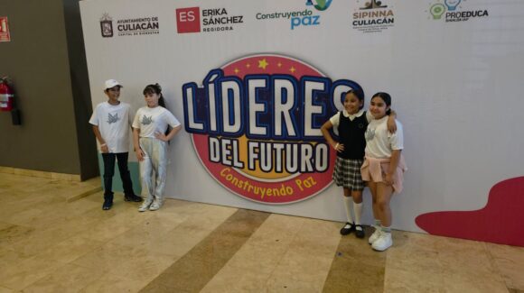 Niños y niñas proponen pequeñas grandes acciones para mejorar la vida en Culiacán durante el programa “Líderes del Futuro: Construyendo Paz”