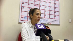 Coordinadora Local Administrativa de Cruz Roja Guasave, Liliana Vega Sañudo