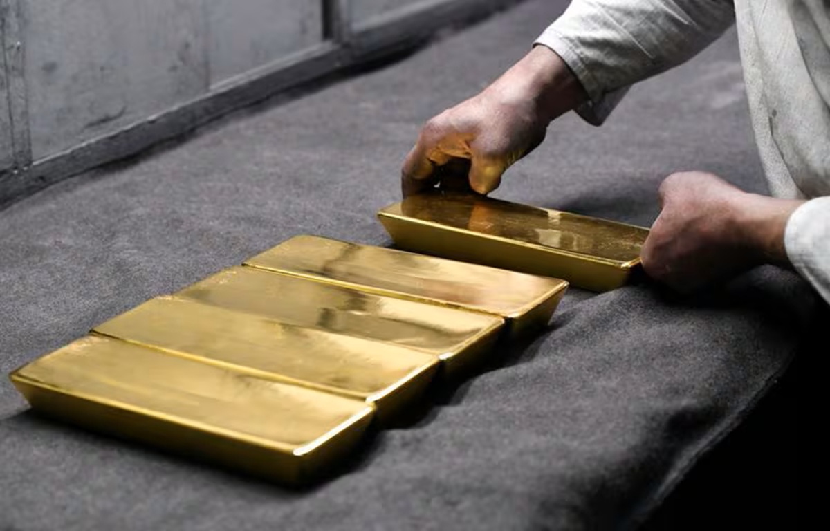 Lingotes de oro
