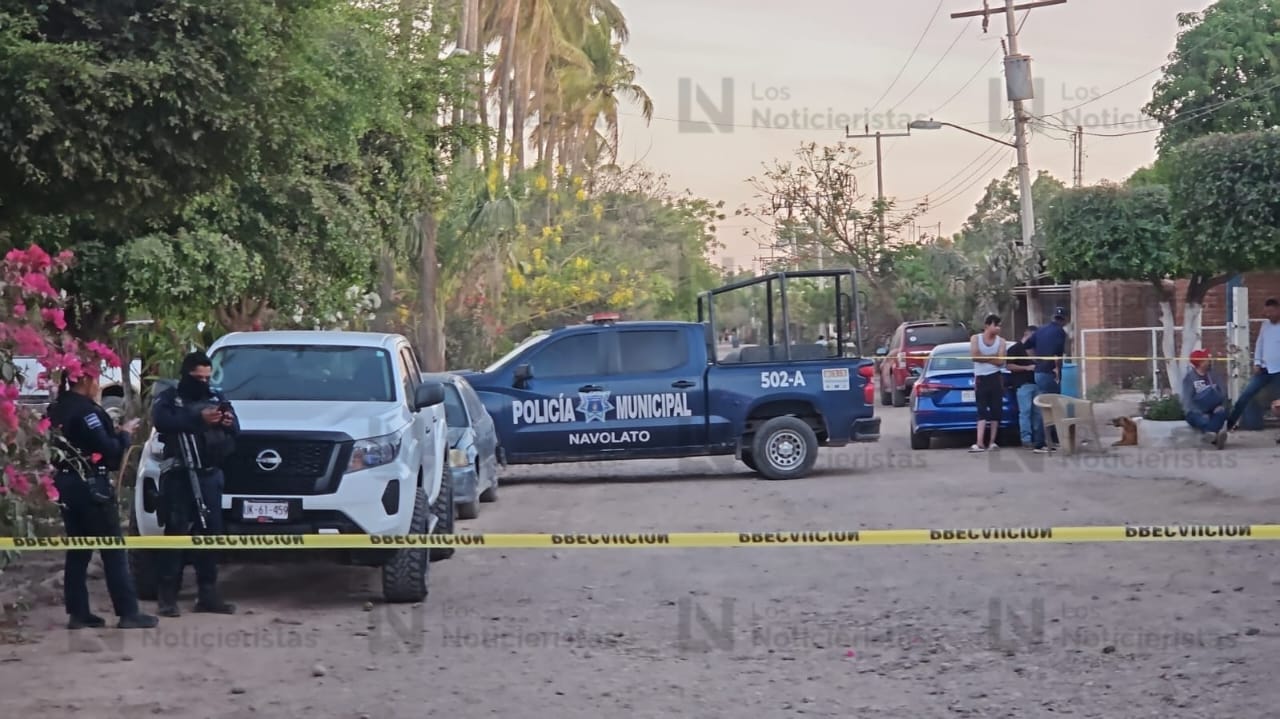 Asesinan a balazos a hombre en Convención de Aguascalientes, en Navolato