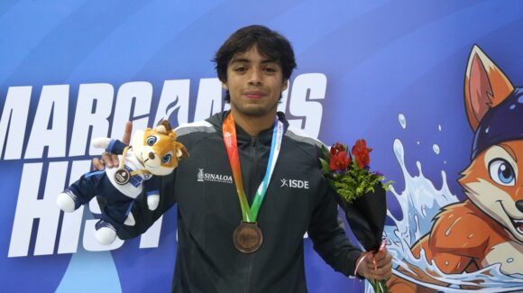 Sinaloa suma medalla en inicio de la natación en Olimpiada Nacional Conade 2026