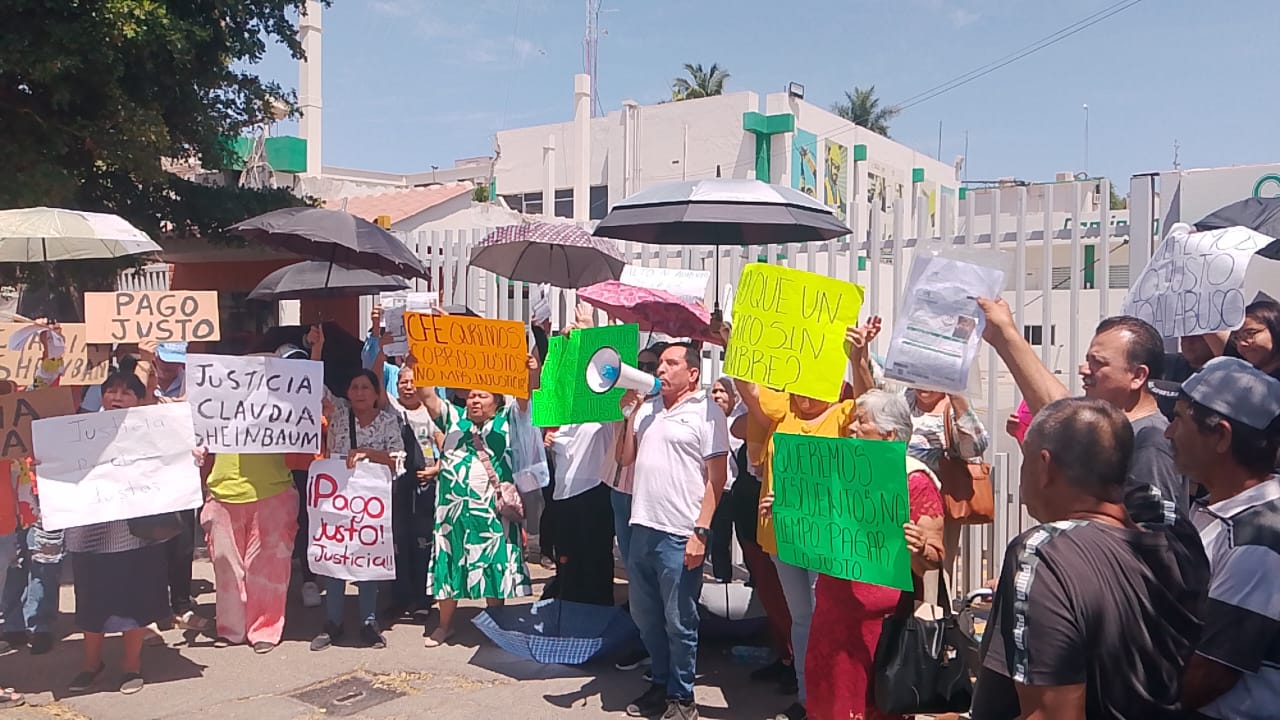 Manifestaciones contra la CFE continúan en Guasave