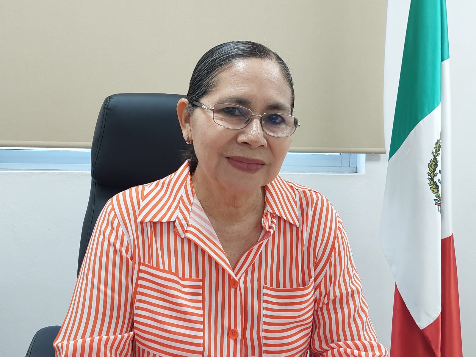 Jefa de Servicios Regionales, Margarita Lozoya Avendaño.