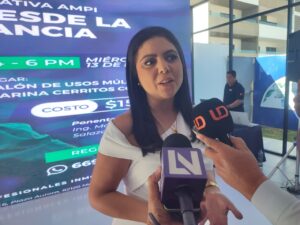María José Salazar imparte plática desde Hersa Corporativo, en Mazatlán