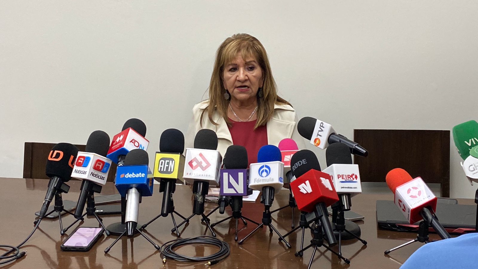 María Teresa Guerra Ochoa, presidenta de la Jucopo del Congreso de Sinaloa