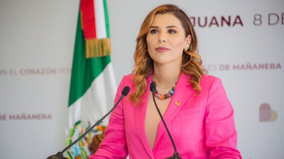 Tras caso Rocha Moya, circula supuesta licencia de la gobernadora de BC, Marina del Pilar y su vocero lo aclara