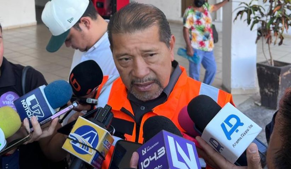 Mario Cosme Gallardo, coordinador de Protección Civil en Ahome