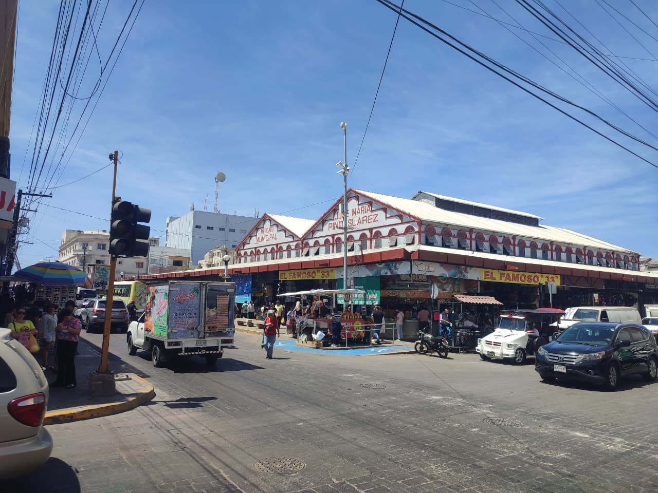 Mercado Municipal José María Pino Suárez en Mazatlán