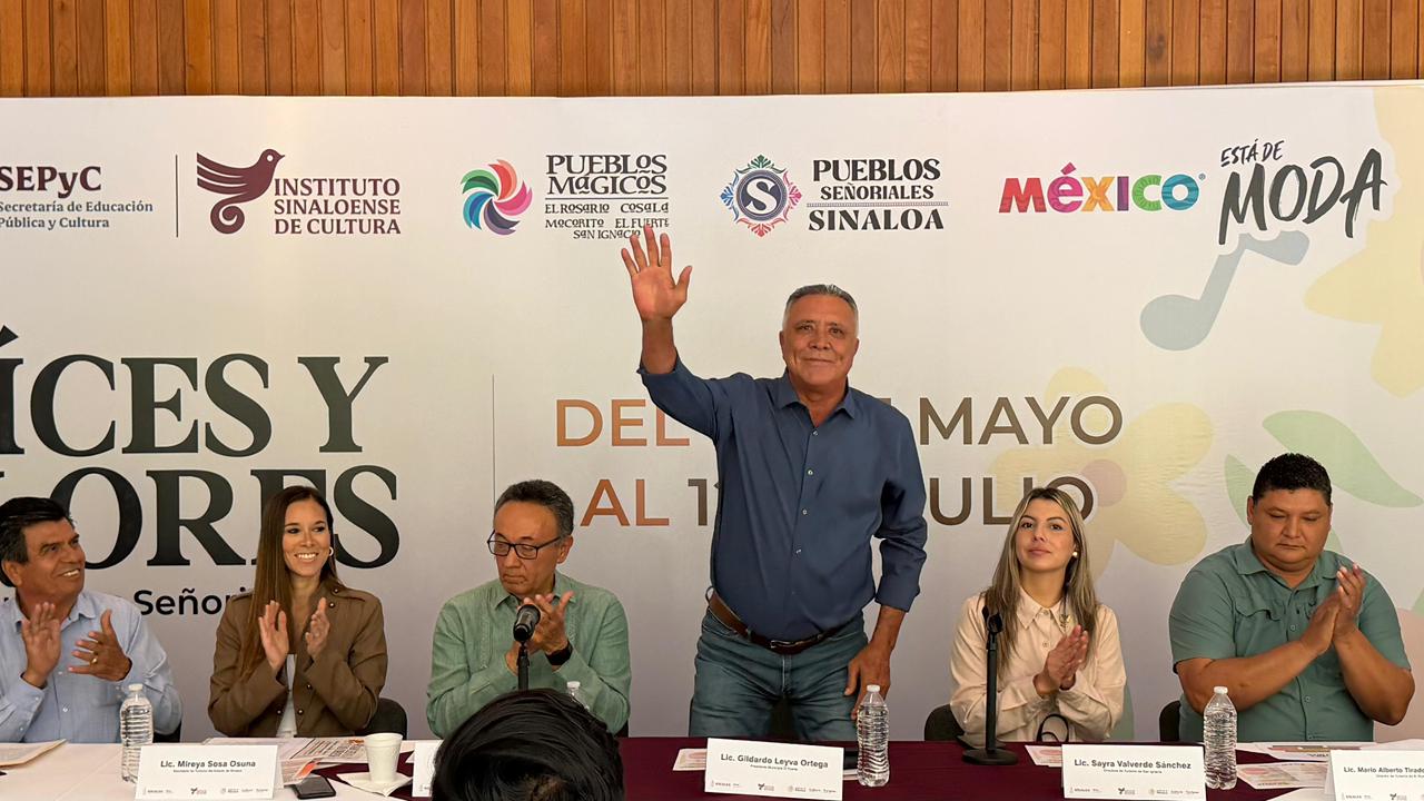 Anuncian programa "Raíces y Colores" en El Fuerte, Sin.