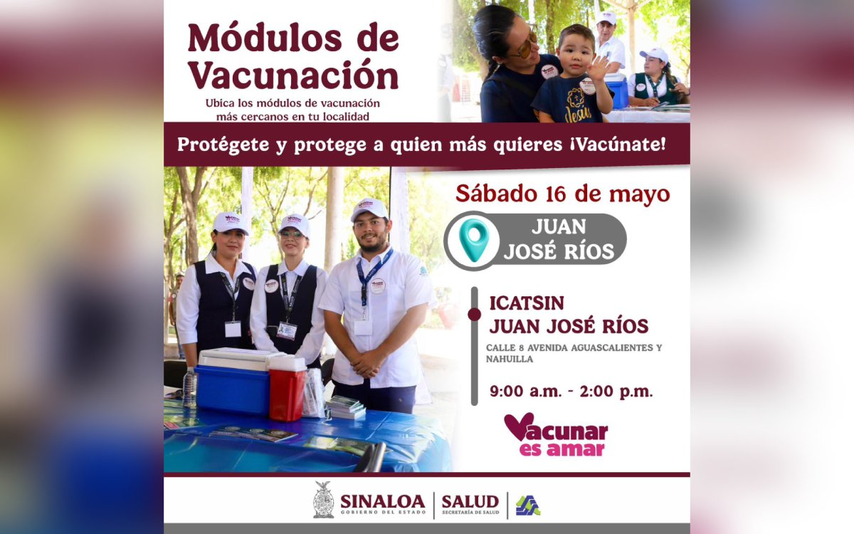 Módulos de vacunación Juan José Ríos