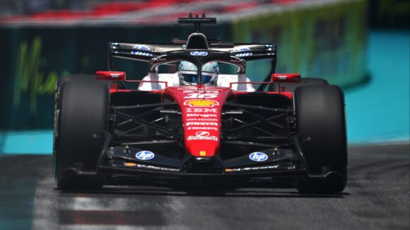 Charles Leclerc es primero en la práctica libre del GP de Miami de la Formula 1