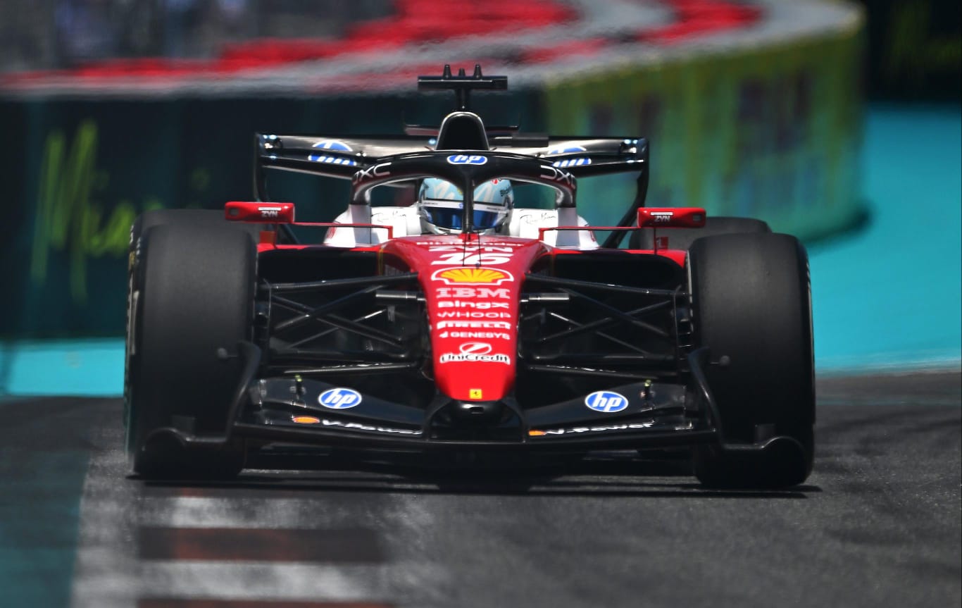Charles Leclerc en su monoplaza