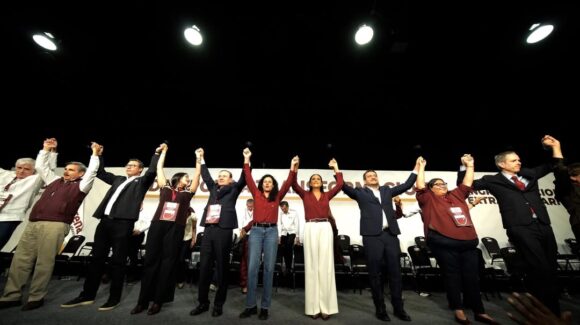 Desde el Congreso Nacional de Morena llaman a la unidad y acusan injerencia extranjera, tras acusaciones de EU a funcionarios en Sinaloa
