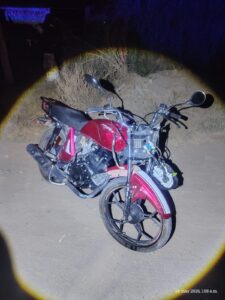 Moto choque en Guasave